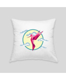 Hummingbird cushion