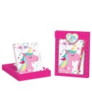 Set de regalo diario + bolígrafo unicornio